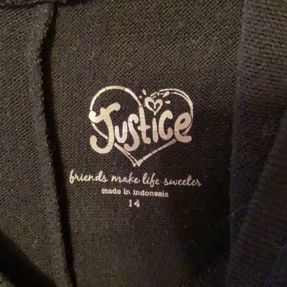 Original Justice Holiday Lights Hoodie size 14